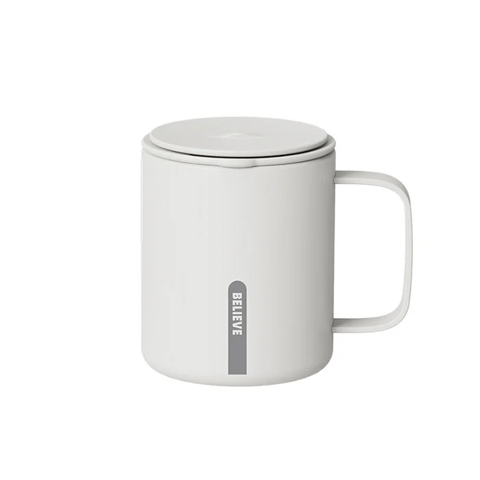 แก้วน้ำสแตนเลสพร้อมหูจับขนาด 12 ออนซ์