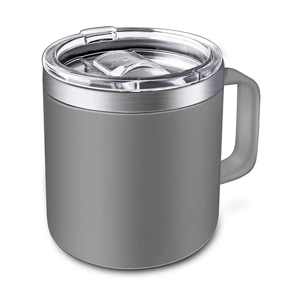 แก้วน้ำฉนวนสุญญากาศพร้อมที่จับขนาด 450 มล