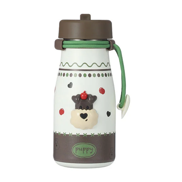 ขวดนมสแตนเลสพร้อมหลอด